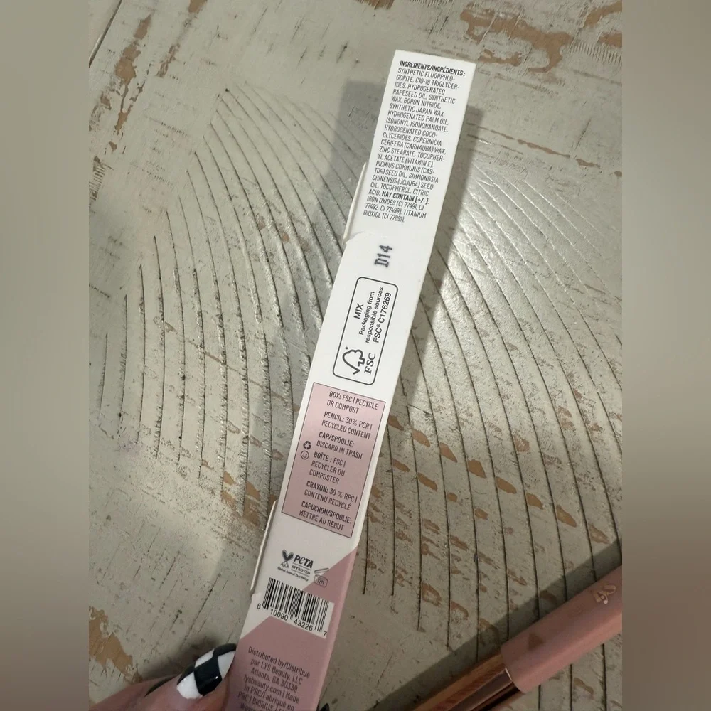 NIB Lys Beauty Secure Brow Eyebrow Pencil